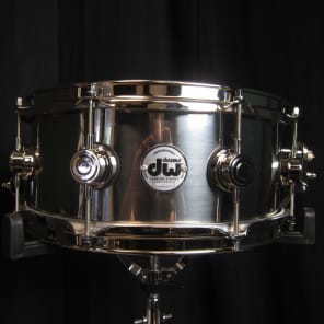 DW Collector's Series Stainless Steel 5.5x13" Snare Drum