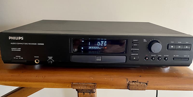 Philips CDR880 cd player/cdr recorder