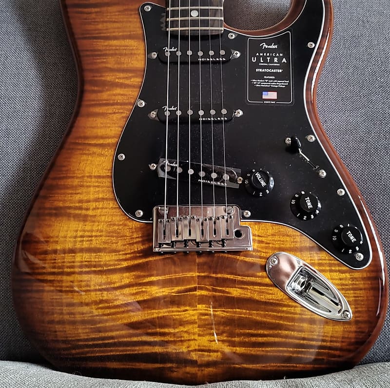 Fender American Ultra Stratocaster Plus Top | Reverb