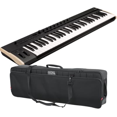 Korg Keystage 61 Poly AT MIDI Keyboard Controller CARRY BAG KIT