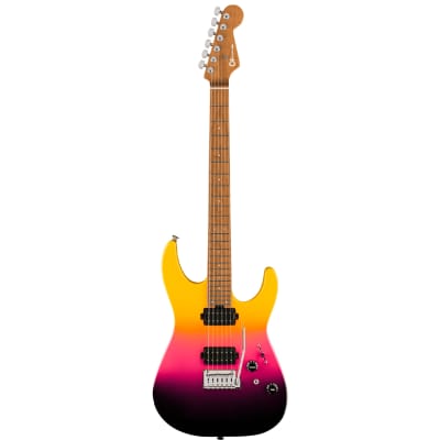 Charvel MJ Dinky DK24 HSH 2PT E MAH | Reverb