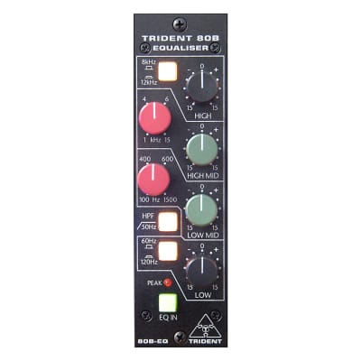 Trident 80B EQ 500 500 Series Four-Band Equalizer with Sweepable Mid Bands image 5