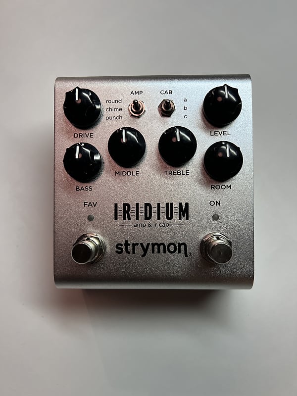 Strymon Iridium Amp & IR Cab Sweetwater Exclusive Silver