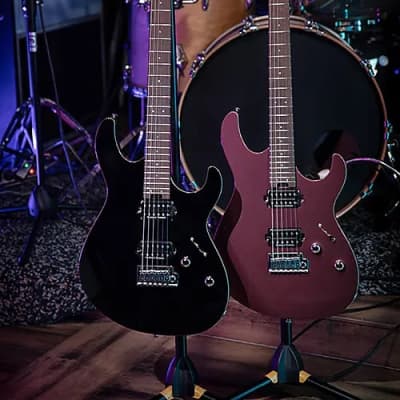 Cort G300 Pro Series Double Cutaway Black Gloss, Mint, Free Shipping image 3