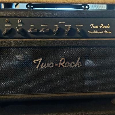 Two-Rock Bloomfield 100/50 Watt Head, Slate Gray Tolex, Silver knobs