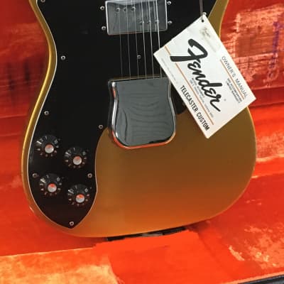 LEFTY! Vintage 1976 Fender Telecaster Custom Roasted Ash Firemist Gold Nitro Relic USA 7.2 lb! image 3