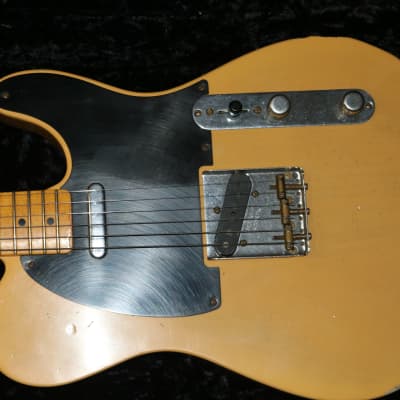 Fender Custom Shop 60th Anniversary Series Broadcaster 2010 Heavy Relic Nocaster Blond image 2