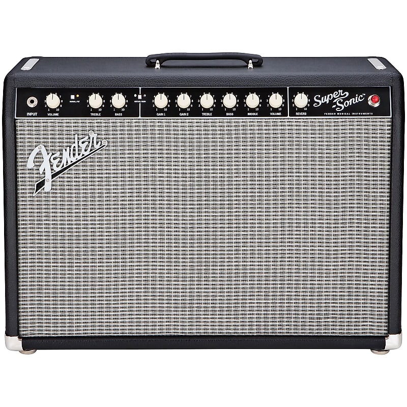 Fender Super-Sonic 22 2-Channel 22-Watt 1x12" Guitar Combo image 1