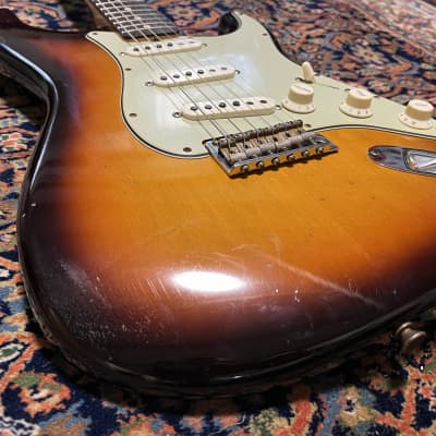 Fender Custom Shop '62 Limited Reissue Stratocaster Journeyman Relic 2021 Sunburst image 7