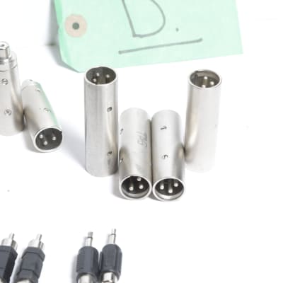 Switchcraft XLR Jack Phono job lot Engineers toolbox audio adapters #D image 6