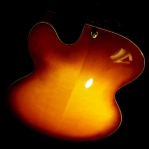 Hagstrom JIMMY D'AQUISTO  1978 Amber Sunburst. EXTREMELY RARE. D'Angelico Trained Builder. BEAUTIFUL image 18