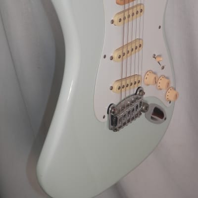 G&L USA Legacy Sonic Blue Alder Body Hard Rock Maple Neck/FB electric guitar with case used 2014 image 11