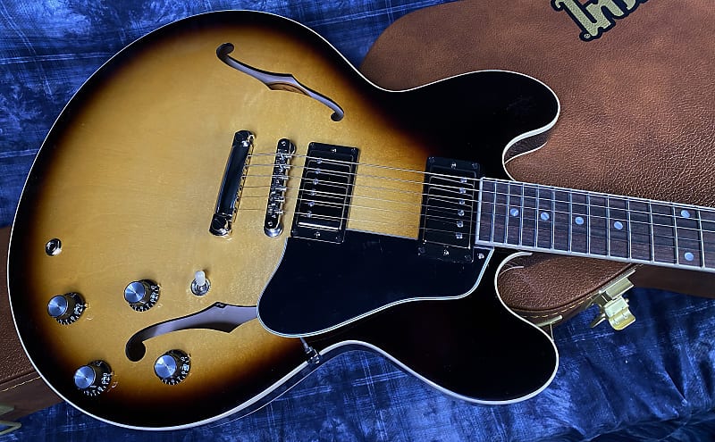 NEW! 2024 Gibson ES-335 Dot ( Gloss ) Vintage Burst - Authorized Dealer - 7.75lbs - G02761 image 1