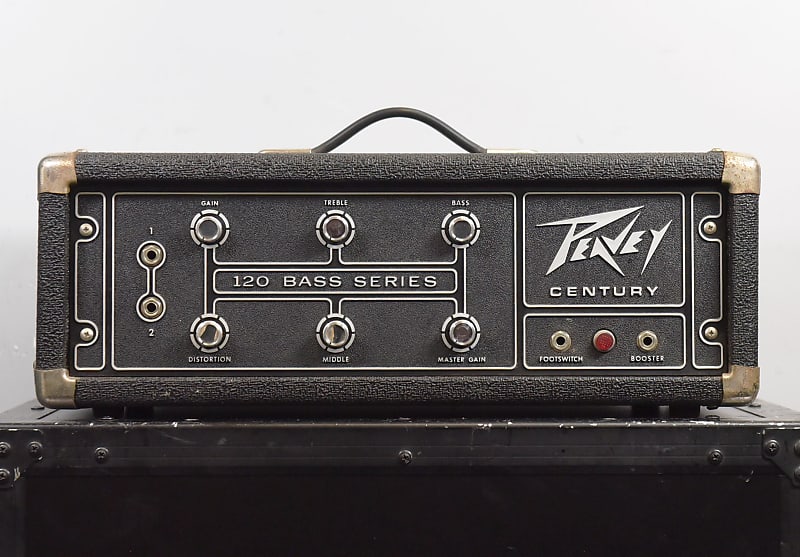 Peavey Century 120 Bass Head, 80s Reverb