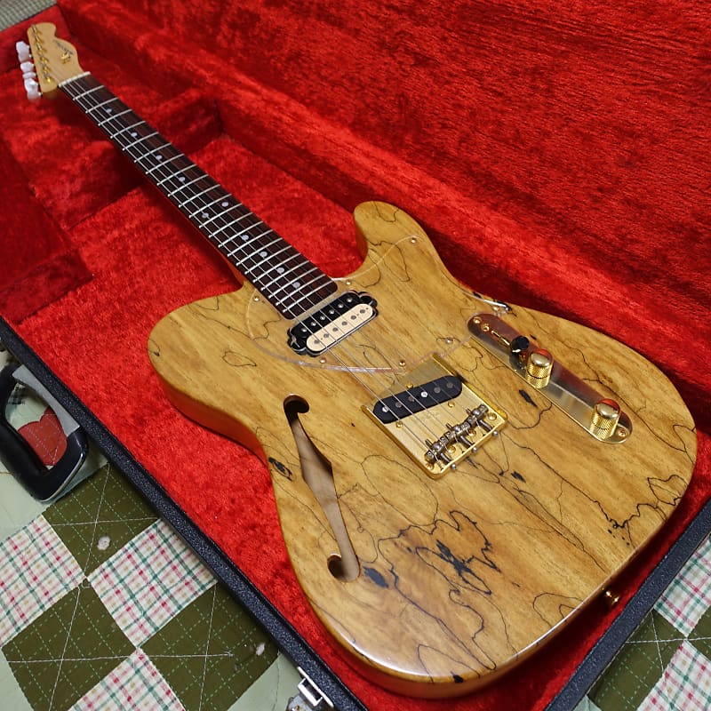 Bacchus BTL-TH Spalted Limited Thinline Maple Made in Japan MIJ