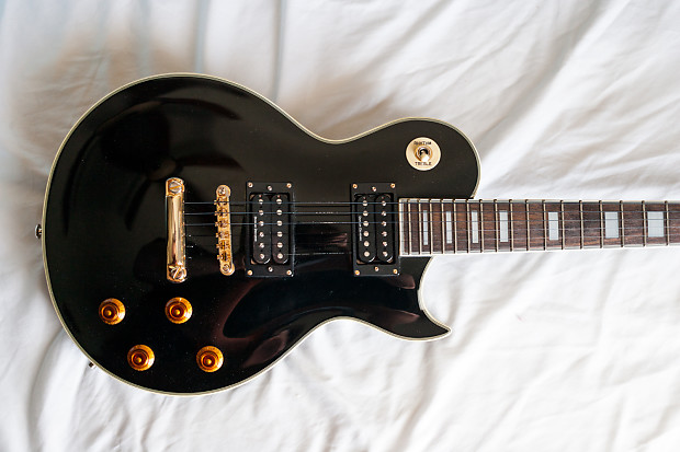 Aria Pro II PE-DLX 1990's Black