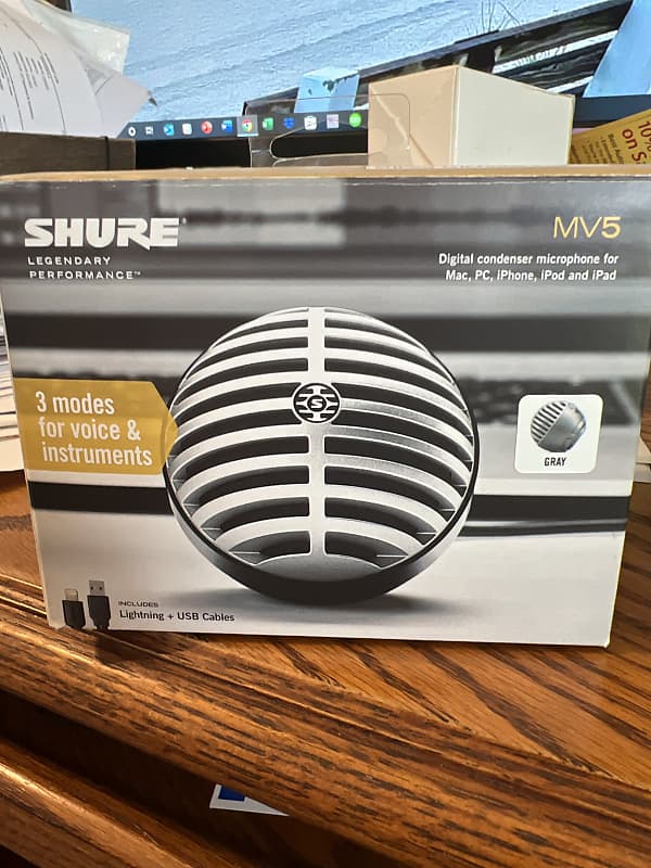 SHURE MV 5 2022 Grey image 1