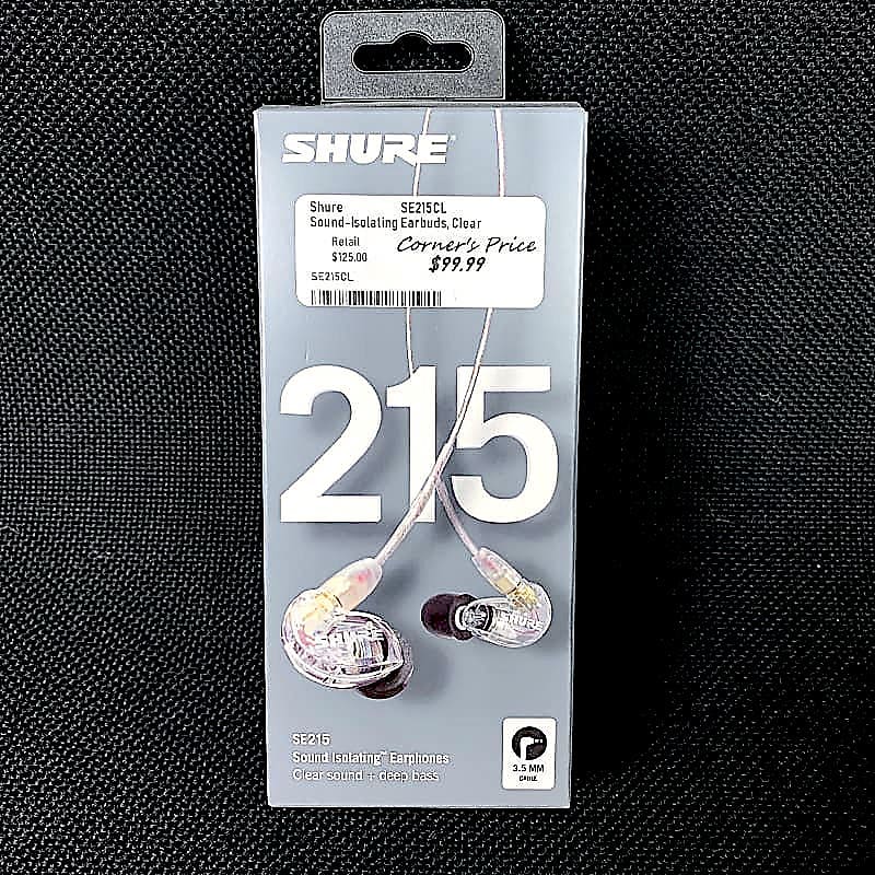 Shure Sound Isolating Ear Buds SE215 Clear image 1