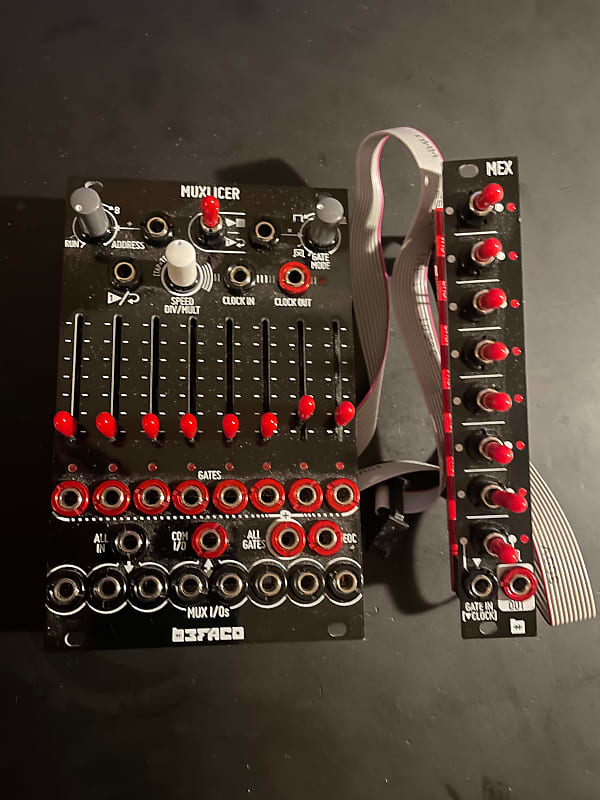 Befaco Muxlicer その3 Befaco Muxlicer + MEX Expander