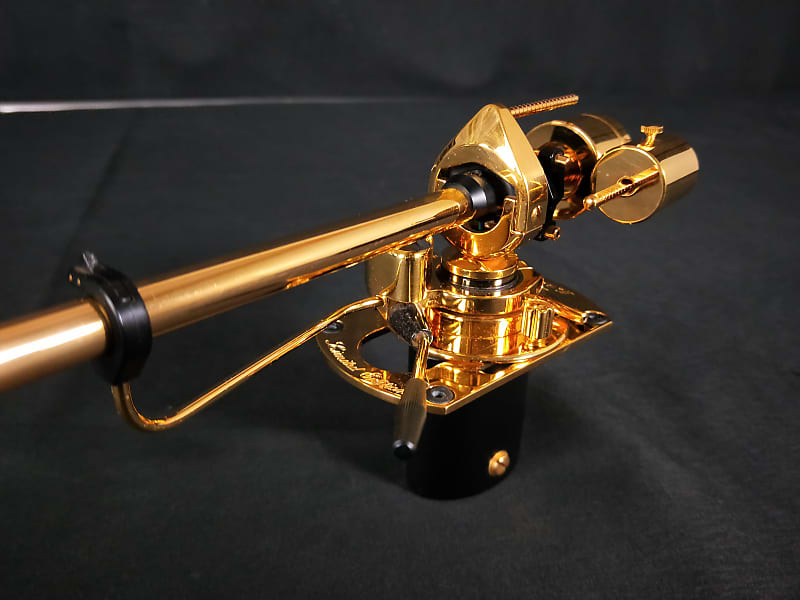 SME 3012-RG GOLD Limited Edition Tonearm In Excellent Condition#0437