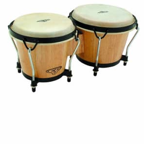 Latin Percussion CP221-AW CP Traditional Wood Bongos