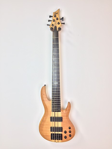 ESP LTD Deluxe B 1005 Natural Owned by Chuck Garric