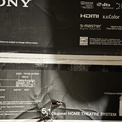 Sony BDV-T57 Blu-Ray 5.1 Home Theater System in Original Packaging image 3
