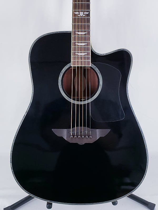 Keith Urban Player Black Acoustic Guitar with Soft Case Reverb