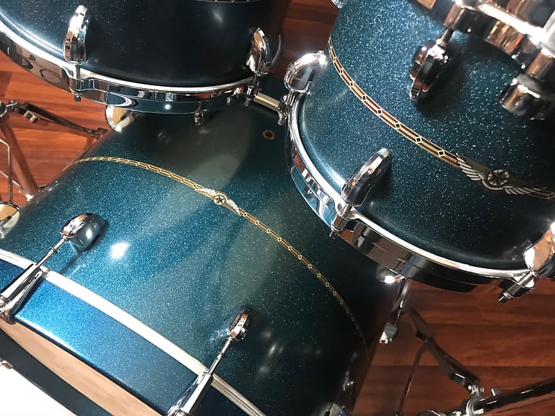 Tama Drums Star Maple Satin Blue Metallic 10, 12, 16, 22 Kit