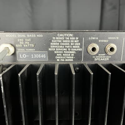 Fender BXR Dual Bass 400 image 5