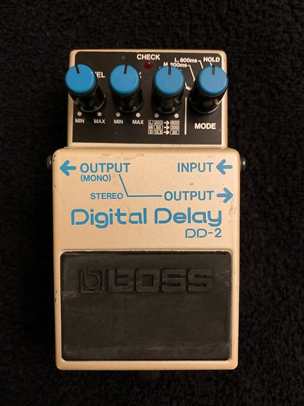 Boss DD-2 Digital Delay (Blue Label) 1983 - 1986 - White