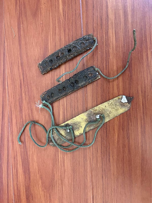 1960's Fender Jazz Bass Brass Ground Shielding Plates ALL Reverb