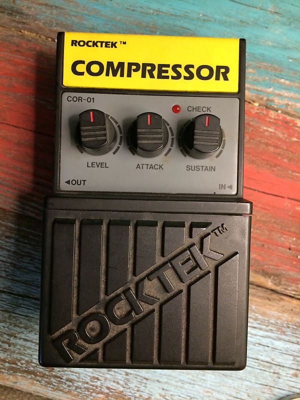 Rocktek COR-01 Compressor Pedal 1980s image 1
