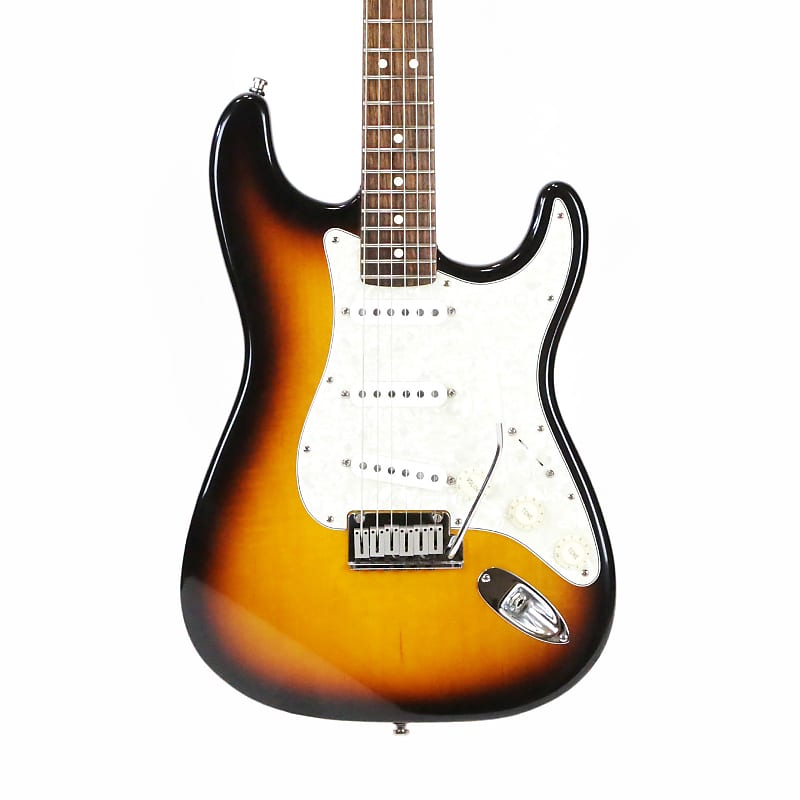 1993 Fender Stratocaster USA Deluxe Sunburst Strat American Standard Dlx Electric Guitar with Pearloid Custom Shop Pickguard Plus All Tags & OHSC image 1