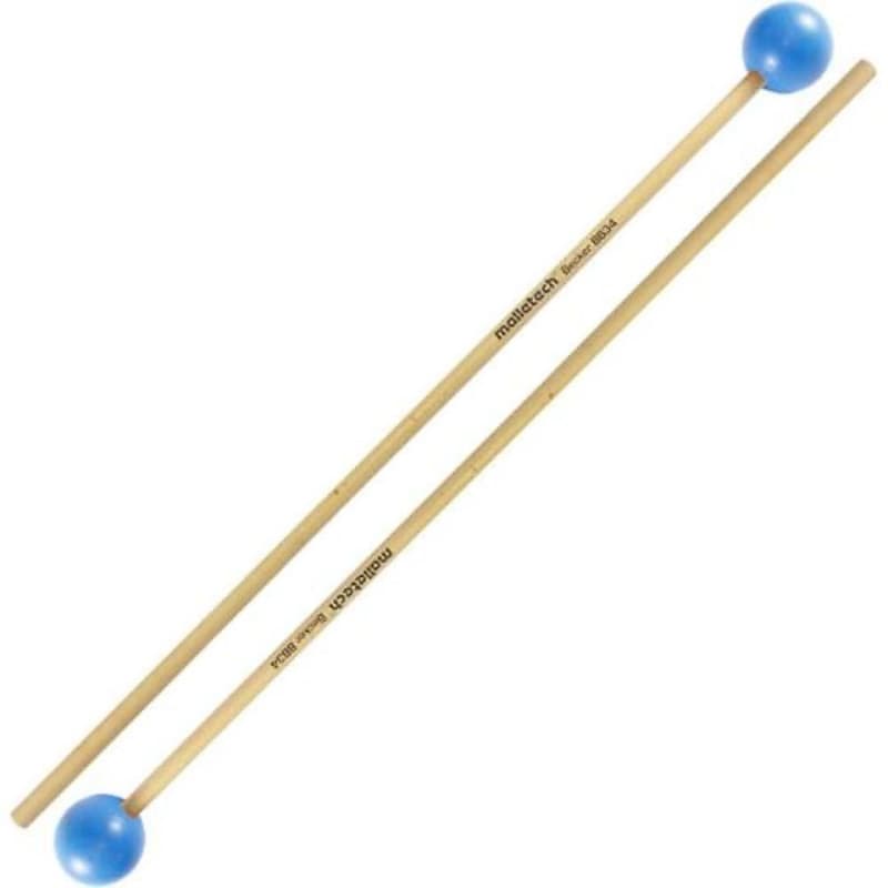 Malletech BB34 Bob Becker Medium-Hard Blue Xylophone Mallets