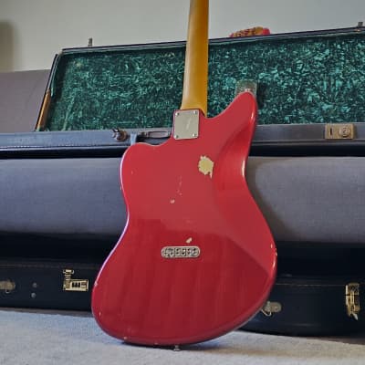 Vintage Fender Electric XII 1966 Candy Apple Red w Stamford Case image 12