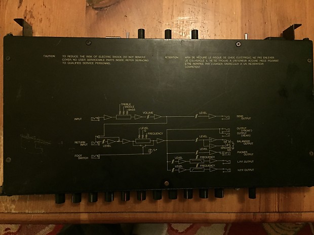 Yamaha PB1 Bass preamp | Reverb