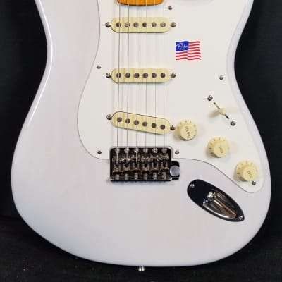 Fender Eric Johnson Artist Stratocaster, Maple FB, White Blonde W/Case 2023 image 1