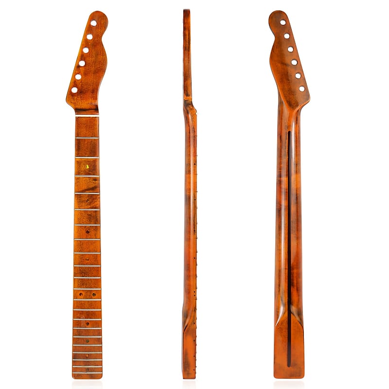 LENSPDID 21fret TL Canadian Maple Electric Guitar Neck 14