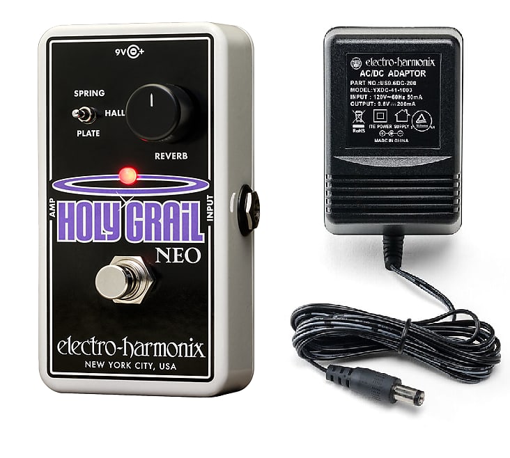 New Electro-Harmonix EHX Holy Grail Neo Reverb Guitar Effects Pedal! image 1