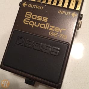 BOSS ベースエフェクター GE-7B Boss GE-7B Bass Equalizer Guitar Effect Pedal Tested Working