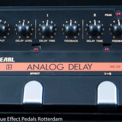 Pearl AD-33 Analog Delay early 80's Japan s/n 857007 with MN3005 BBD image 3