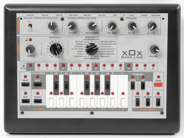 国産x0xb0x（303クローン）『gizm0x x0x-pro』 実機レビュー