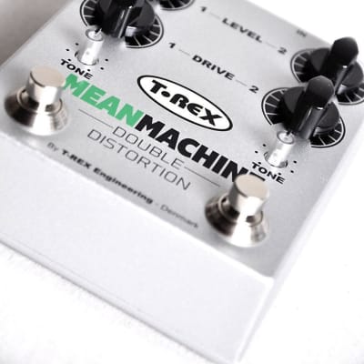 T-Rex Engineering Mean Machine Twin-Channel Distortion Guitar Pedal image 2