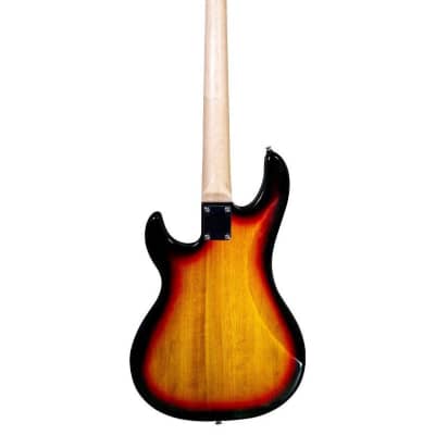 G&L Tribute Kiloton Fretless Sunburst Swamp Ash Electric Bass Guitar image 4