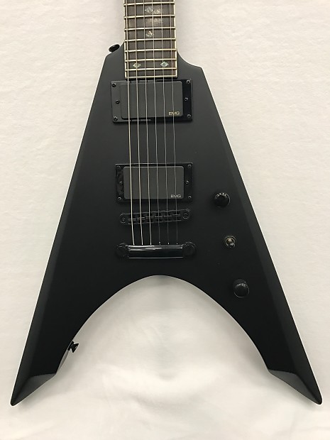 Fernandes Vortex Deluxe Electric Guitar - Black Satin | Reverb