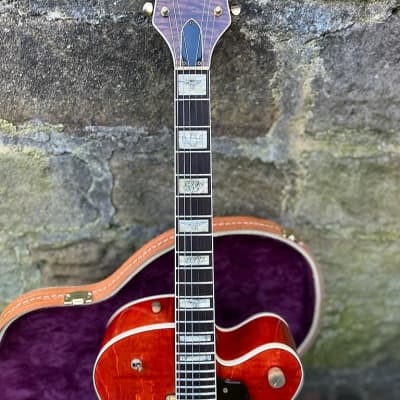 Gretsch Custom Shop 1955 Reissue G Brand Chet Atkins 6120 Aged 2020 - Orange Stain image 12