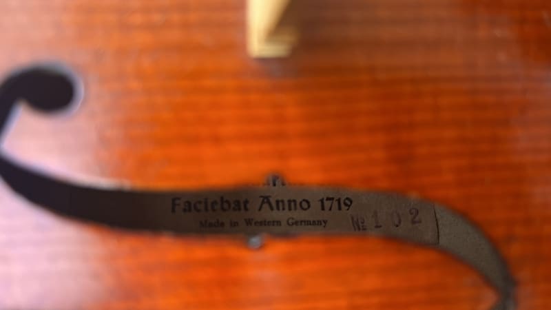 Copy of Antonius Stradivarius Cremonensis Faciebat Anno 1719 Violin