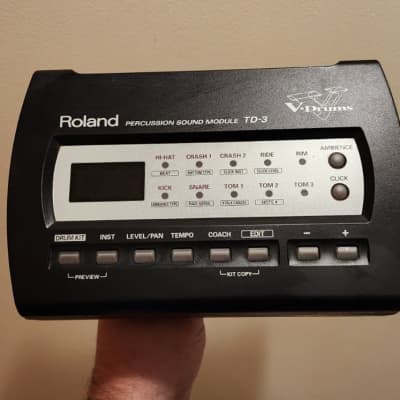 Roland TD-3 Drum Sound Module 2004 - 2009 - Black