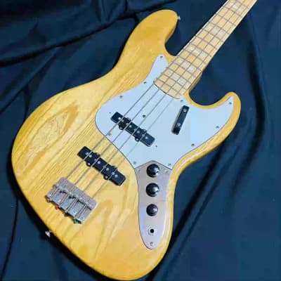 1990 Fender JB75-75M Jazz Bass 75' Reissue -NAT MIJ Ash body FUJIGEN for sale